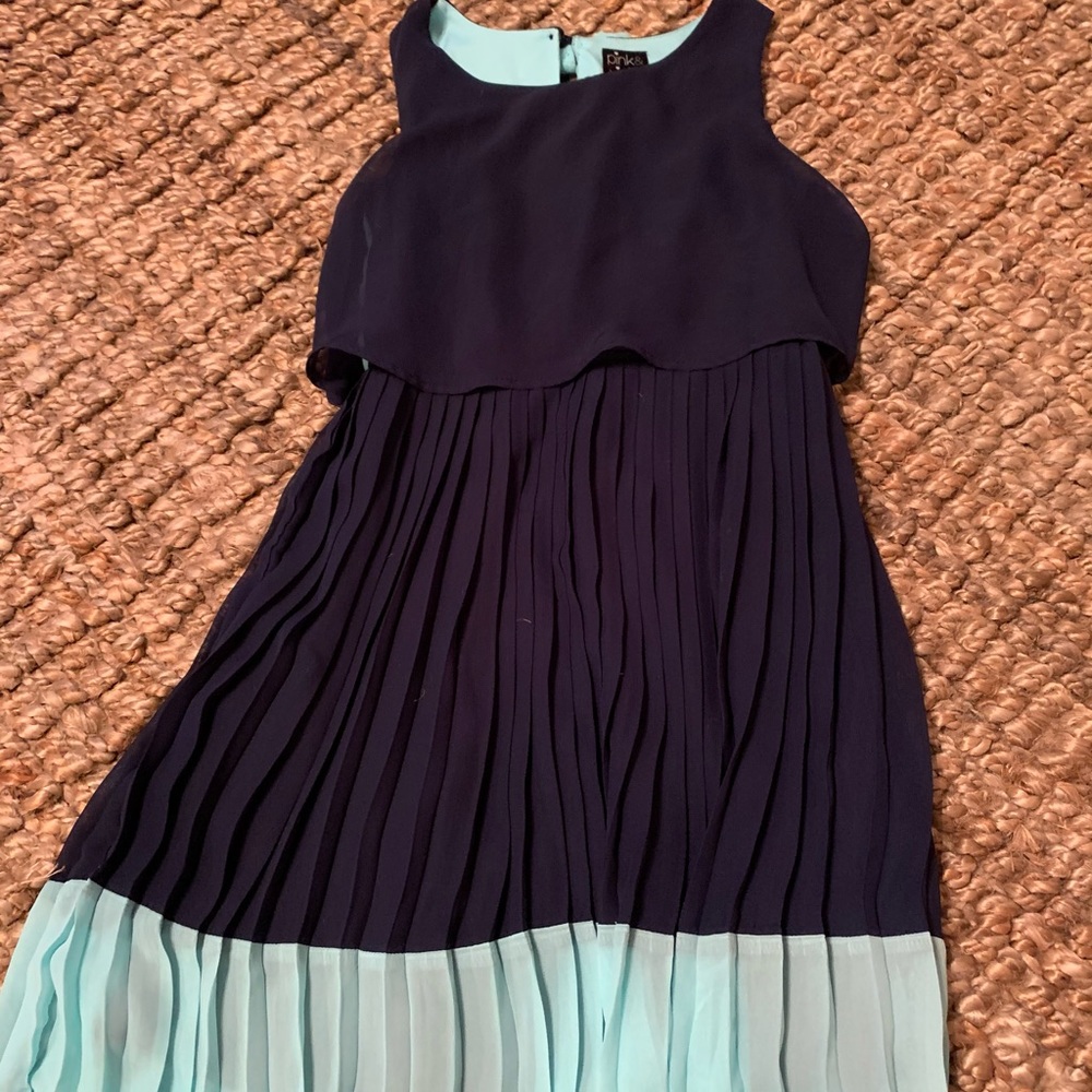 Pink & Violet Dress